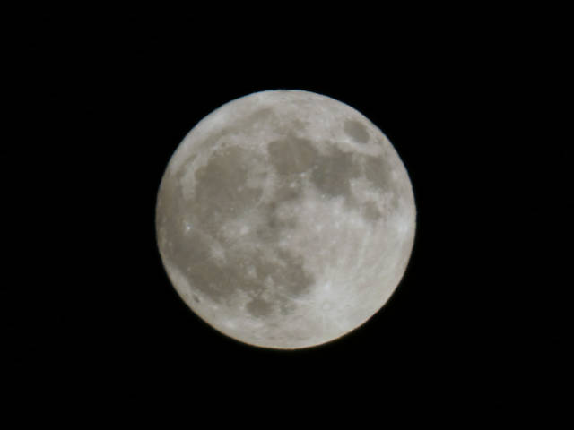not quite full moon