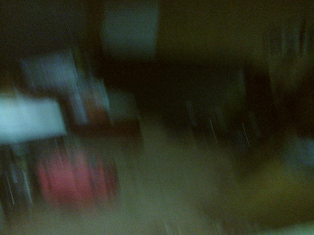 a horrible ghostly mess