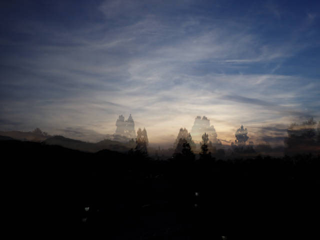 just missed the proper sun set